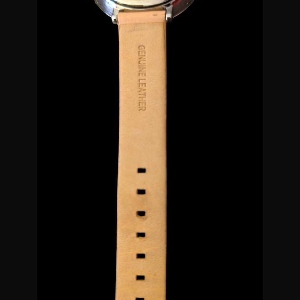 Michael Kors Mk 2778 Womens Charley Genuine Leather Silver Tone Wristwatch - Picture 8 of 9
